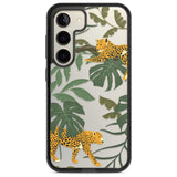 Two Jaguars & Foliage Jungle Cat Pattern