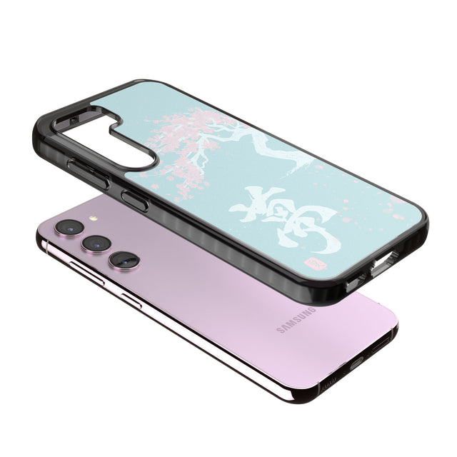 Dreams & Cherry Blossom Impact Phone Case for Samsung Galaxy S24, Samsung Galaxy S23, Samsung Galaxy S22