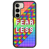 Fearless Phone Case Samsung S22 / Black Impact Case,Samsung S23 / Black Impact Case Blanc Space