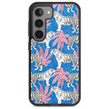 Bengal Blues Phone Case Samsung S22 / Black Impact Case,Samsung S23 / Black Impact Case Blanc Space