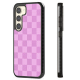 BUBBLEGUM CHECKERED Impact Phone Case for Samsung Galaxy S24, Samsung Galaxy S23, Samsung Galaxy S22