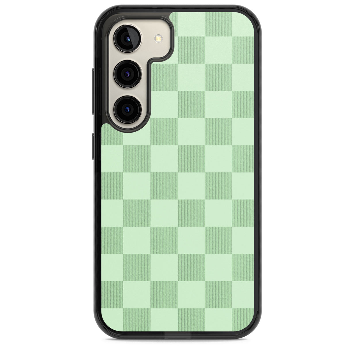 SEAFOAM CHECKERED Impact Phone Case for Samsung Galaxy S24, Samsung Galaxy S23, Samsung Galaxy S22