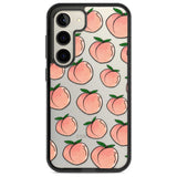 Life's a Peach Phone Case Samsung S23 / Black Impact Case,Samsung S22 / Black Impact Case Blanc Space