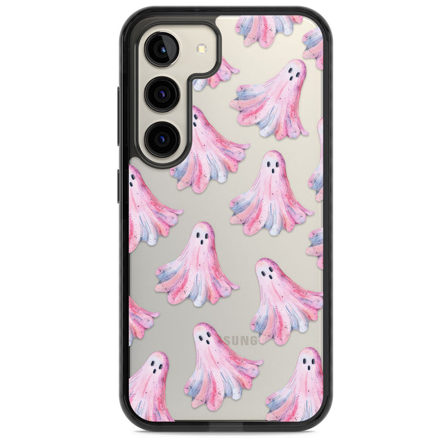 Pink Ghosts Impact Phone Case for Samsung Galaxy S24, Samsung Galaxy S23, Samsung Galaxy S22