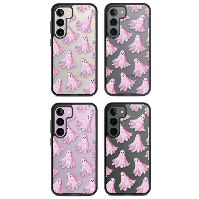 Pink Ghosts Impact Phone Case for Samsung Galaxy S24, Samsung Galaxy S23, Samsung Galaxy S22