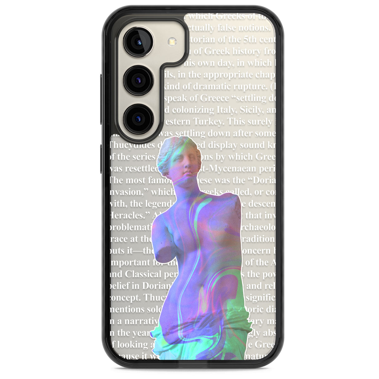 Iridescent De Milo Impact Phone Case for Samsung Galaxy S24, Samsung Galaxy S23, Samsung Galaxy S22