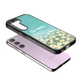 Go away Impact Phone Case for Samsung Galaxy S24, Samsung Galaxy S23, Samsung Galaxy S22