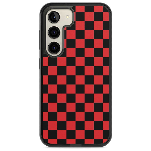 Red Black Checkered