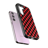 Red Black Checkered