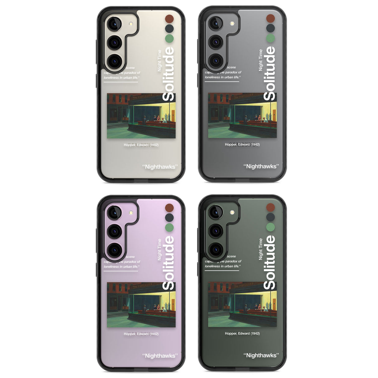 Nighthawks Impact Phone Case for Samsung Galaxy S24, Samsung Galaxy S23, Samsung Galaxy S22