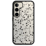 Black Cosmic Galaxy Pattern Impact Phone Case for Samsung Galaxy S24, Samsung Galaxy S23, Samsung Galaxy S22