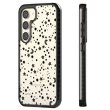 Black Cosmic Galaxy Pattern Impact Phone Case for Samsung Galaxy S24, Samsung Galaxy S23, Samsung Galaxy S22