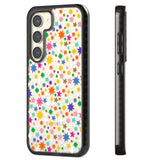 Rainbow Starburst Impact Phone Case for Samsung Galaxy S24, Samsung Galaxy S23, Samsung Galaxy S22