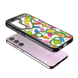 Festive Lights Pattern Impact Phone Case for Samsung Galaxy S24, Samsung Galaxy S23, Samsung Galaxy S22