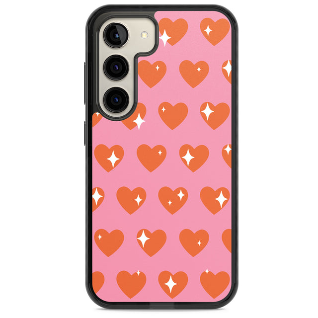 Sweet Hearts (Sunset) Impact Phone Case for Samsung Galaxy S24, Samsung Galaxy S23, Samsung Galaxy S22