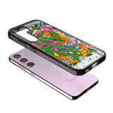 Psychedelic Jungle Dragon Impact Phone Case for Samsung Galaxy S24, Samsung Galaxy S23, Samsung Galaxy S22