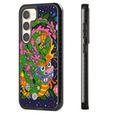 Psychedelic Jungle Dragon (Purple) Impact Phone Case for Samsung Galaxy S24, Samsung Galaxy S23, Samsung Galaxy S22