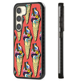 Trip & Drip Ice Cream (Red) Impact Phone Case for Samsung Galaxy S24, Samsung Galaxy S23, Samsung Galaxy S22