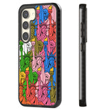 Multicolour Liberty Pattern Impact Phone Case for Samsung Galaxy S24, Samsung Galaxy S23, Samsung Galaxy S22