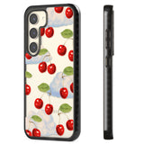 Vintage Cherries & Clouds Impact Phone Case for Samsung Galaxy S24, Samsung Galaxy S23, Samsung Galaxy S22