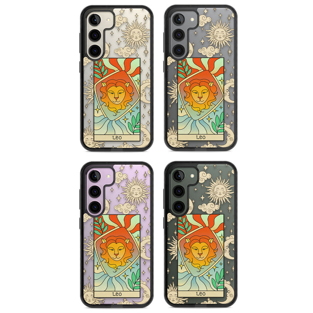 Celestial Zodiac - Leo Impact Phone Case for Samsung Galaxy S24, Samsung Galaxy S23, Samsung Galaxy S22