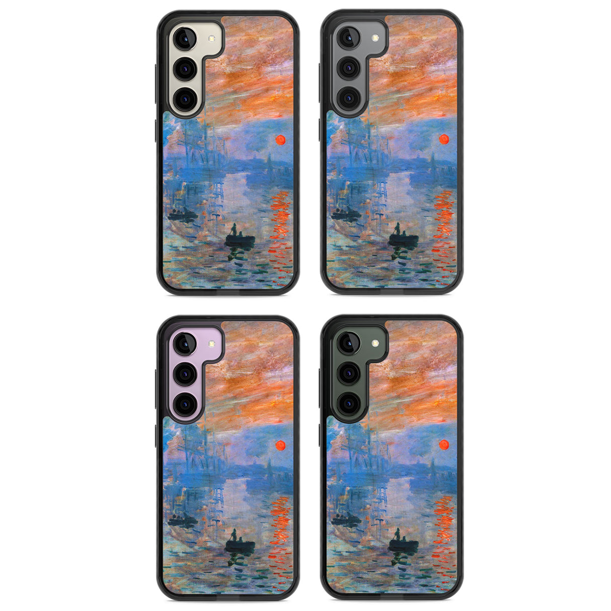 Sunset Harbor Impact Phone Case for Samsung Galaxy S24, Samsung Galaxy S23, Samsung Galaxy S22