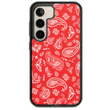 Red Bandana Impact Phone Case for Samsung Galaxy S24, Samsung Galaxy S23, Samsung Galaxy S22