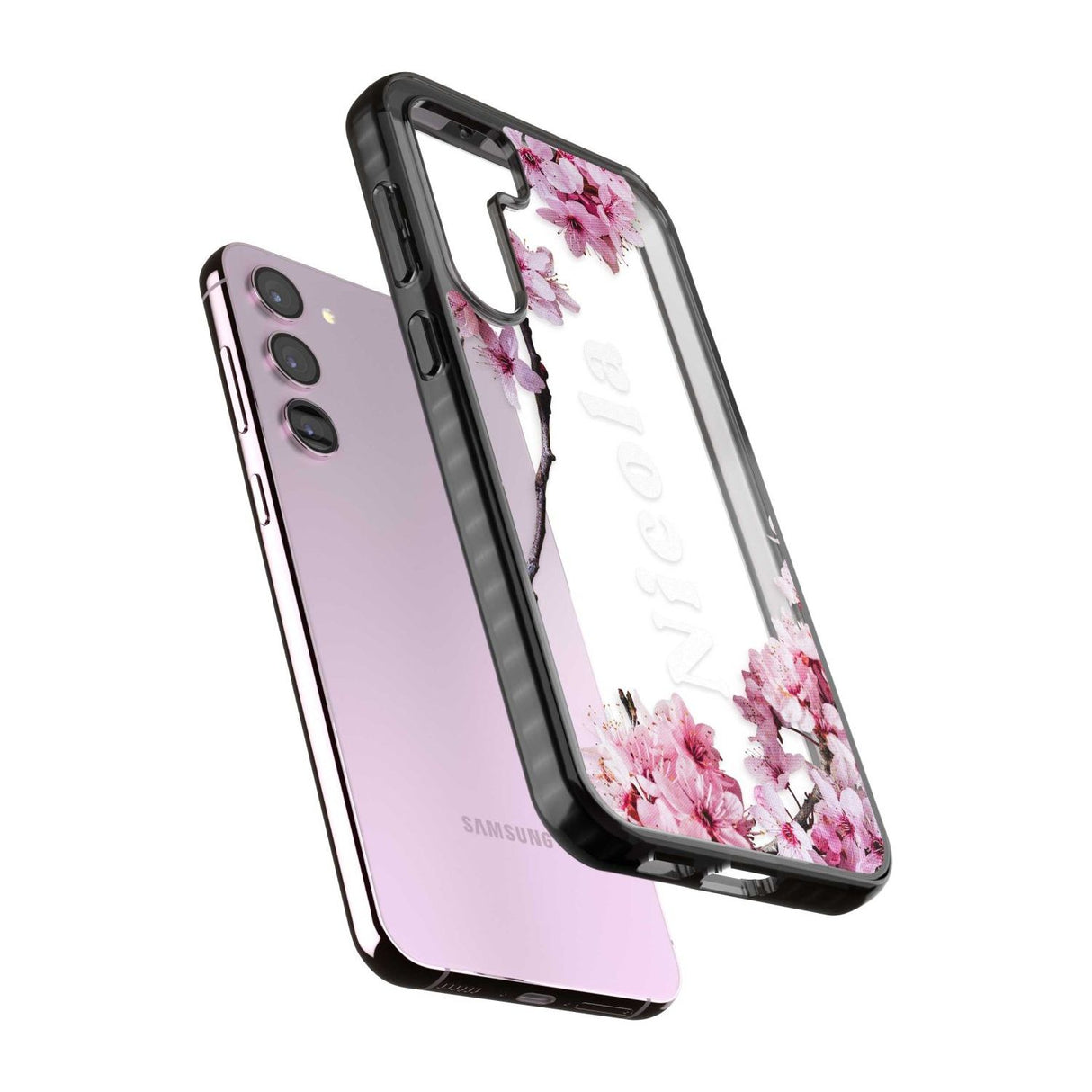 Personalised Cherry Blossoms with Text Custom Phone Case iPhone 15 Pro Max / Black Impact Case,iPhone 15 Plus / Black Impact Case,iPhone 15 Pro / Black Impact Case,iPhone 15 / Black Impact Case,iPhone 15 Pro Max / Impact Case,iPhone 15 Plus / Impact Case,iPhone 15 Pro / Impact Case,iPhone 15 / Impact Case,iPhone 15 Pro Max / Magsafe Black Impact Case,iPhone 15 Plus / Magsafe Black Impact Case,iPhone 15 Pro / Magsafe Black Impact Case,iPhone 15 / Magsafe Black Impact Case,iPhone 14 Pro Max / Black Impact Cas