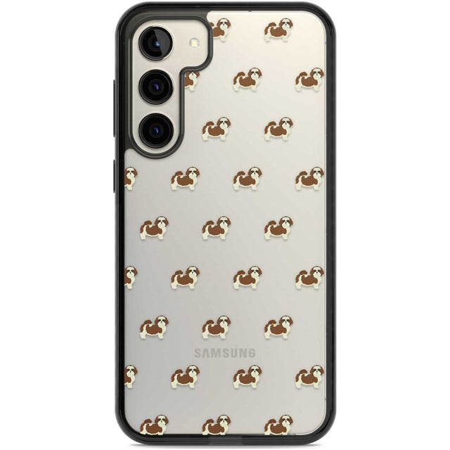 Shih Tzu Dog Pattern Clear