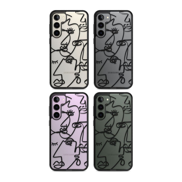 Abstract Continuous Line Faces Black on Clear Phone Case iPhone 15 Pro Max / Black Impact Case,iPhone 15 Plus / Black Impact Case,iPhone 15 Pro / Black Impact Case,iPhone 15 / Black Impact Case,iPhone 15 Pro Max / Impact Case,iPhone 15 Plus / Impact Case,iPhone 15 Pro / Impact Case,iPhone 15 / Impact Case,iPhone 15 Pro Max / Magsafe Black Impact Case,iPhone 15 Plus / Magsafe Black Impact Case,iPhone 15 Pro / Magsafe Black Impact Case,iPhone 15 / Magsafe Black Impact Case,iPhone 14 Pro Max / Black Impact Cas