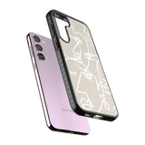 Abstract Continuous Line Faces White on Beige Phone Case iPhone 15 Pro Max / Black Impact Case,iPhone 15 Plus / Black Impact Case,iPhone 15 Pro / Black Impact Case,iPhone 15 / Black Impact Case,iPhone 15 Pro Max / Impact Case,iPhone 15 Plus / Impact Case,iPhone 15 Pro / Impact Case,iPhone 15 / Impact Case,iPhone 15 Pro Max / Magsafe Black Impact Case,iPhone 15 Plus / Magsafe Black Impact Case,iPhone 15 Pro / Magsafe Black Impact Case,iPhone 15 / Magsafe Black Impact Case,iPhone 14 Pro Max / Black Impact Cas