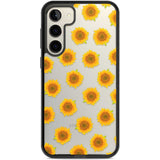 Sunflowers Transparent Pattern