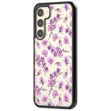 Purple Orchids Transparent Floral