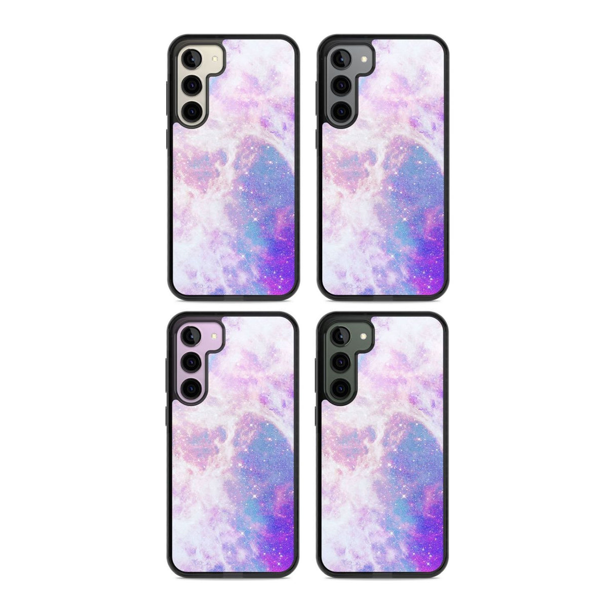 Purple & Blue Galaxy Pattern Design