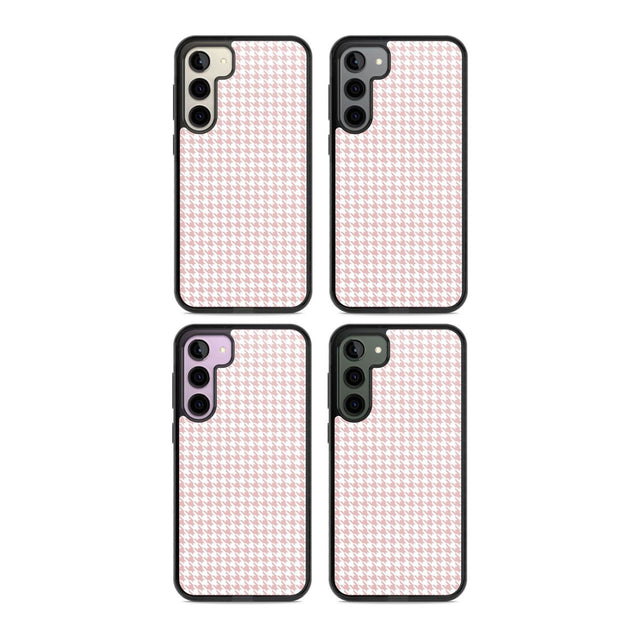 Pink Houndstooth Pattern