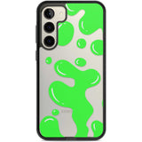 Green Lava Lamp Phone Case Samsung S22 Plus / Black Impact Case,Samsung S23 Plus / Black Impact Case Blanc Space