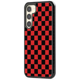 Red Black Checkered