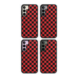 Red Black Checkered