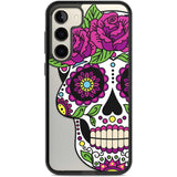 Purple Floral Sugar Skull