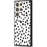 White Dalmatian Print