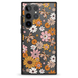 Butterfly & Bloom Autumn Floral Impact Phone Case for Samsung Galaxy S24 Ultra , Samsung Galaxy S23 Ultra, Samsung Galaxy S22 Ultra