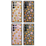 Autumn Leaves and Flowers Impact Phone Case for Samsung Galaxy S24 Ultra , Samsung Galaxy S23 Ultra, Samsung Galaxy S22 Ultra