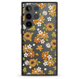 Boho Sunflowers Impact Phone Case for Samsung Galaxy S24 Ultra , Samsung Galaxy S23 Ultra, Samsung Galaxy S22 Ultra