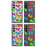 Vibrant Butterflies Impact Phone Case for Samsung Galaxy S24 Ultra , Samsung Galaxy S23 Ultra, Samsung Galaxy S22 Ultra