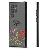 Personalised Spring Wildflowers Impact Phone Case for Samsung Galaxy S24 Ultra , Samsung Galaxy S23 Ultra, Samsung Galaxy S22 Ultra