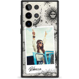 Personalised Astrology Instant Photo Custom Phone Case Samsung S22 Ultra / Black Impact Case,Samsung S23 Ultra / Black Impact Case Blanc Space