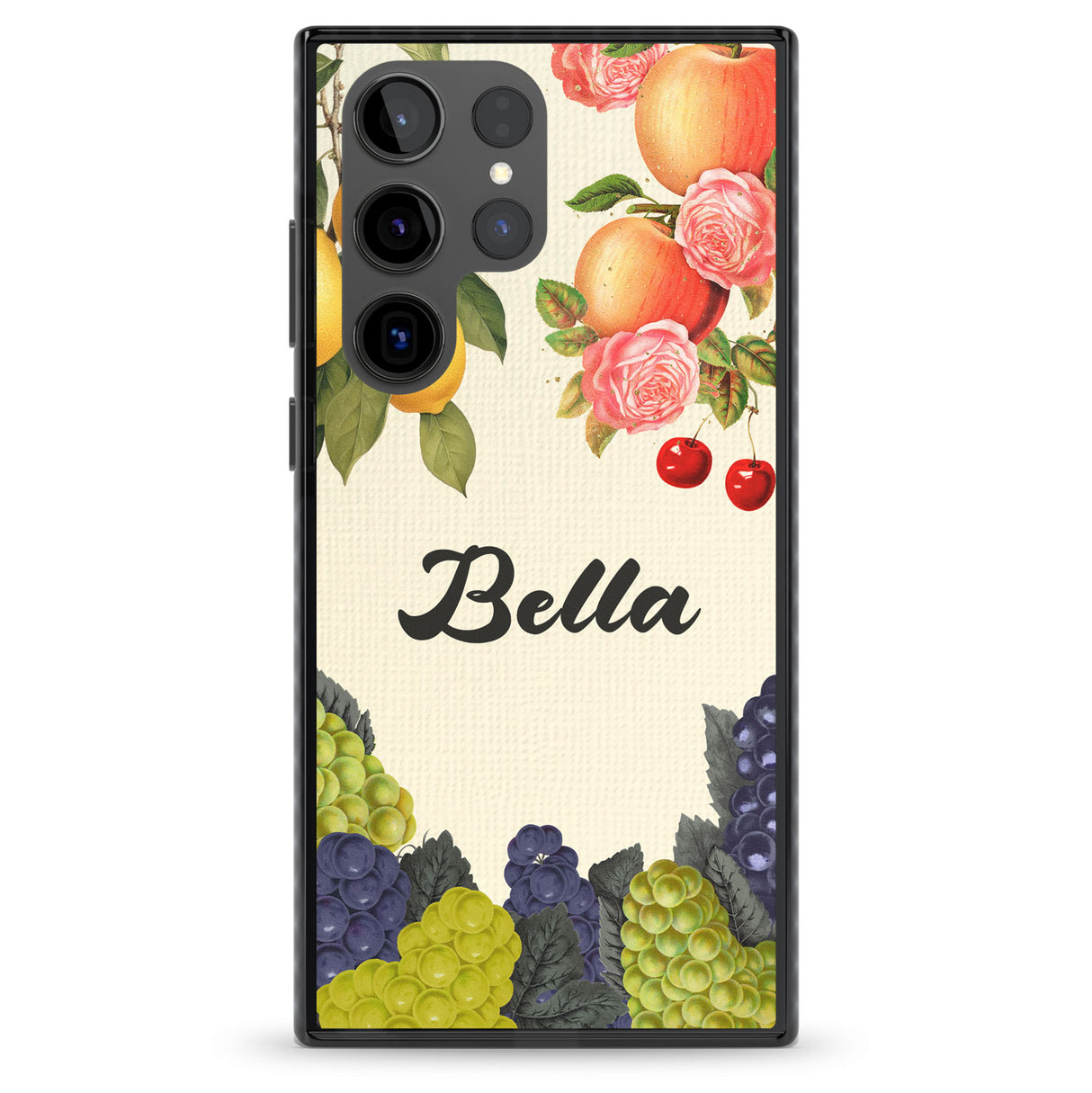 Personalised Vintage Fruits Impact Phone Case for Samsung Galaxy S24 Ultra , Samsung Galaxy S23 Ultra, Samsung Galaxy S22 Ultra