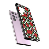 Checkered Pattern & Red Roses Phone Case iPhone 15 Pro Max / Black Impact Case,iPhone 15 Plus / Black Impact Case,iPhone 15 Pro / Black Impact Case,iPhone 15 / Black Impact Case,iPhone 15 Pro Max / Impact Case,iPhone 15 Plus / Impact Case,iPhone 15 Pro / Impact Case,iPhone 15 / Impact Case,iPhone 15 Pro Max / Magsafe Black Impact Case,iPhone 15 Plus / Magsafe Black Impact Case,iPhone 15 Pro / Magsafe Black Impact Case,iPhone 15 / Magsafe Black Impact Case,iPhone 14 Pro Max / Black Impact Case,iPhone 14 Plus