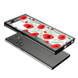 Poppy Garden Impact Phone Case for Samsung Galaxy S24 Ultra , Samsung Galaxy S23 Ultra, Samsung Galaxy S22 Ultra