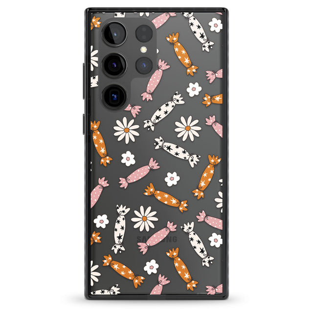 Floral Candy Impact Phone Case for Samsung Galaxy S24 Ultra , Samsung Galaxy S23 Ultra, Samsung Galaxy S22 Ultra